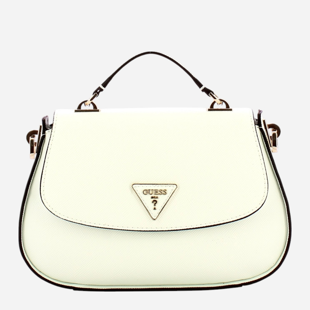 Сумка жіноча середня Guess Eco Jazlynn HWEZG952320-WHI Біла (800070334883) - зображення 1