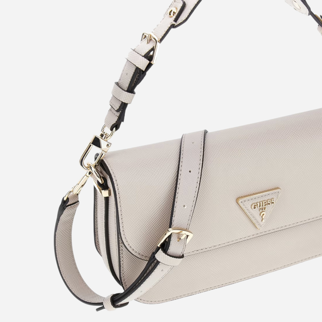 Torebka crossbody damska duża Guess Brynlee HWVG8983200-STO Biała (800070307583) - obraz 3
