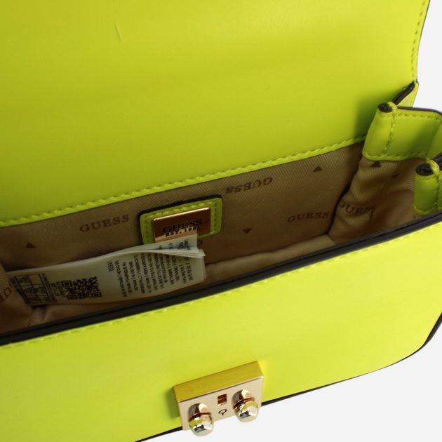 Torebka crossbody damska mała Guess Eliette HWVG9225780-CHU Zielona (800070316740) - obraz 4