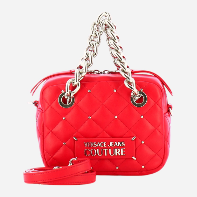 Torebka kopertówka damska mała Versace Jeans 75VA4BQ4ZS823514 Czerwona (800070310010) - obraz 4