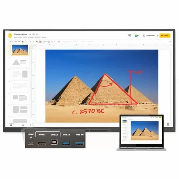Інтерактивна панель SMART Technologies GX186-V3 дисплей 86" / Android 13 / 8/64Gb - Фото 13 Інтерактивна панель SMART Technologies GX186-V3 дисплей 86" / Android 13 / 8/64Gb - зображення 13
