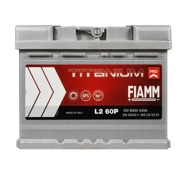 Автомобильный аккумулятор FIAMM Titanium Pro 60Аh 540А R+ 7905147 - изображение 2