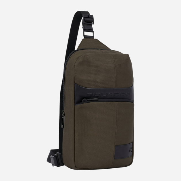 Сумка слінг чоловіча Piquadro CA5751W129/VE Зелена (800070308116) - зображення 3