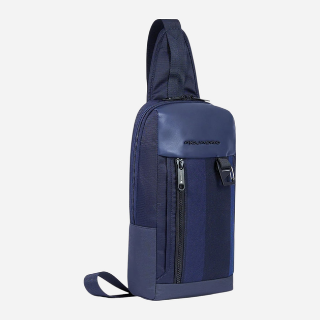 Plecak na jedno ramię męski Piquadro CA6003S131/BLU Ciemnogranatowa (800070320755) - obraz 3