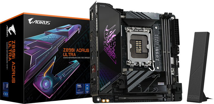 Материнська плата Gigabyte Z890I AORUS ULTRA (s1851, Intel Z890, PCI-Ex16) - зображення 6