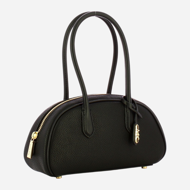 Сумка багет жіноча з натуральної шкіри маленька Michael Kors Lulu 30T4G1US5T-001 Чорна (800070326557) - зображення 3