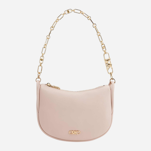 Сумка хобо жіноча з натуральної шкіри маленька Michael Kors 32H3G8NC1L-187 Рожева (800070314643) - зображення 1