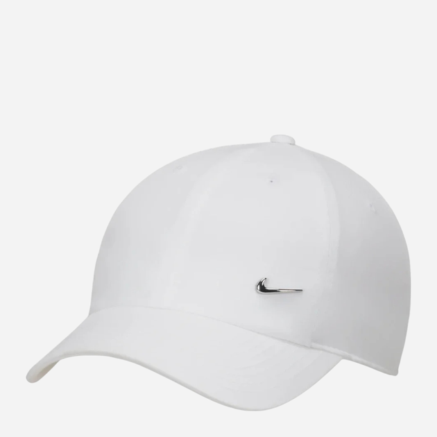 Кепка Nike U Nk Df Club Cap U Cb Mtswsh L FB5372-100 S-M Біла (196606812458) - зображення 1