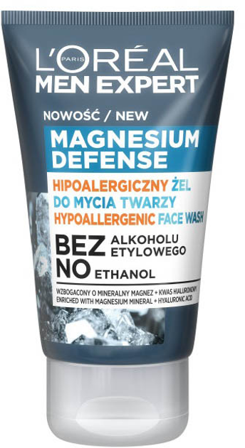 Гель для умывания лица L'Oreal Paris Men Expert Magnesium Defense ...