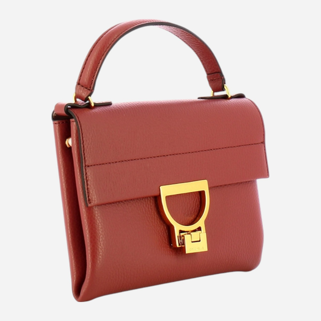 Torebka crossbody damska skórzana Coccinelle Arlettis E1MD5190301-R31 Czerwona (800070326806) - obraz 4