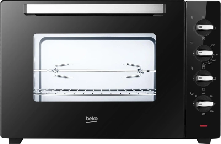 Beko Піч електрична, 60л, 2000Вт, механіч., конвенція, чорна - зображення 2