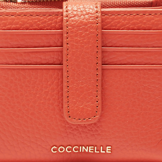 Картхолдер жіночий Coccinelle E2MW511F701-R31 Червоний (800070326929) - зображення 4
