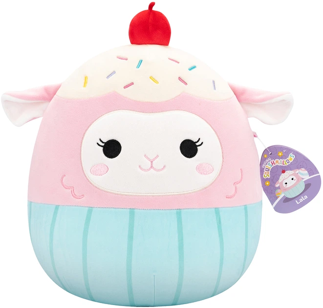 М'яка іграшка Squishmallows Ягня Лала в костюмі 30 см (6900007512961) - зображення 7