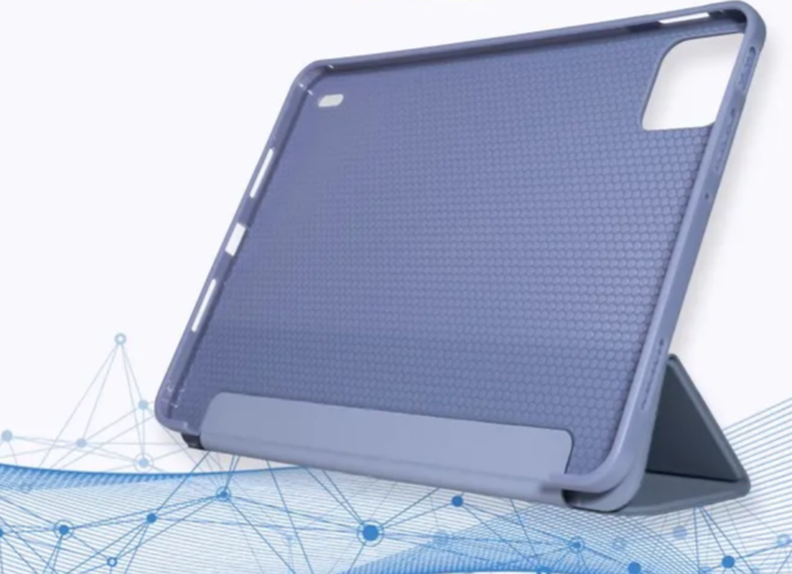 Чехол-книжка DK для Xiaomi Pad 8 / 8 Pro 11.2" | Экокожа силикон Smart Case (023324) (lavender grey) - Фото 4 Чехол-книжка DK для Xiaomi Pad 8 / 8 Pro 11.2" | Экокожа силикон Smart Case (023324) (lavender grey) - изображение 4
