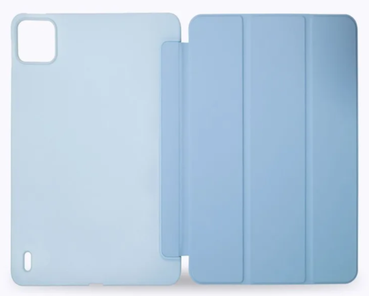 Чехол-книжка DK для Xiaomi Pad 7 / 7 Pro 11.2" | Экокожа силикон Smart Case (white ice) - изображение 4