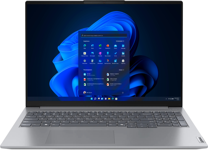 Ноутбук Lenovo ThinkBook 16 G7 IML (21MS007XPB) Arctic Grey - зображення 1