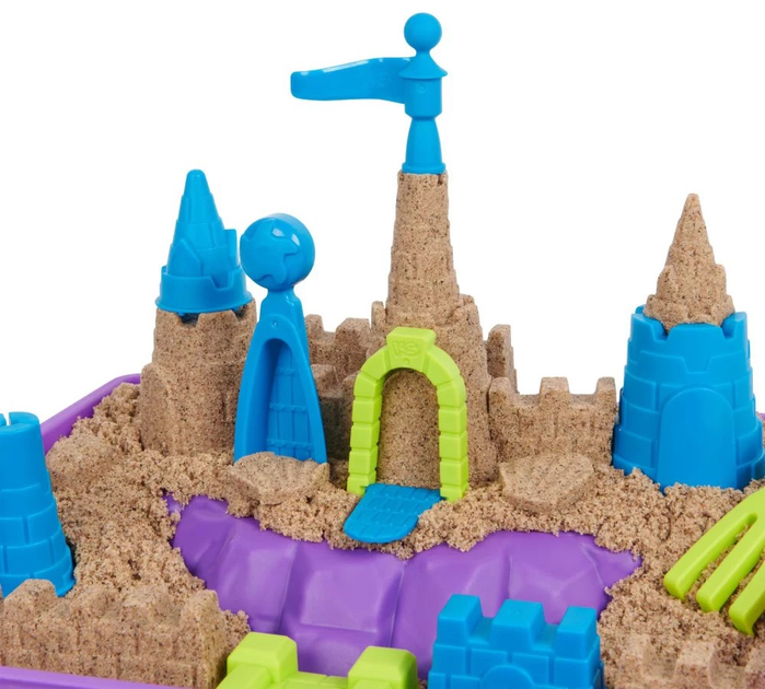 Кінетичний пісок Spin Master Kinetic Sand Замок на пляжі 6067801 (0778988491119) - зображення 3
