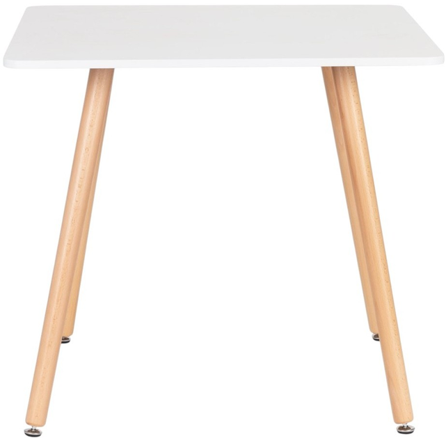 Stolik kawowy ModernHome by Multistore kwadratowy 80 x 80 cm biały (KJSDT-01 80X80) - obraz 3