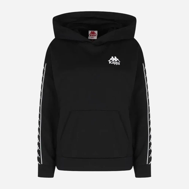 Худи женское Kappa 133906KAP-99 50-52 Черное (0990056548857_2999002578441) - изображение 9