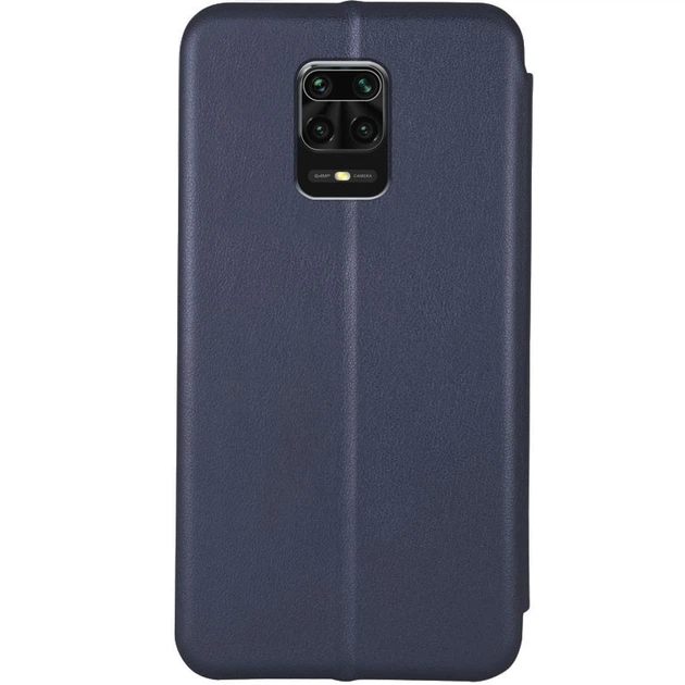 Шкіряний чохол (книжка) Classy для Xiaomi Redmi Note 9s / Note 9 Pro / Note 9 Pro Max Темно-синій - Фото 2 Шкіряний чохол (книжка) Classy для Xiaomi Redmi Note 9s / Note 9 Pro / Note 9 Pro Max Темно-синій - зображення 2