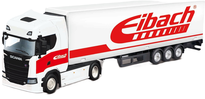 Samochod Bburago StreetFire Haulers Trailer Eibach 1:43 (4893993016518) - obraz 2