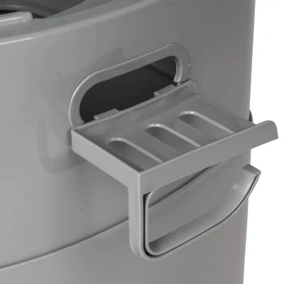 Біотуалет Bo-Camp Portable Toilet Comfort 7 Liters Grey (5502815) - зображення 2