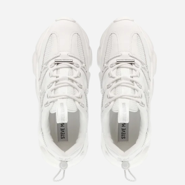 Sneakersy damskie Steve Madden Spectator SM11002961-11E 37 23 cm Białe - obraz 4