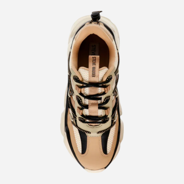 Sneakersy damskie Steve Madden Spectator SM11002961-338 36 22.2 cm Beżowy/Czarny - obraz 6
