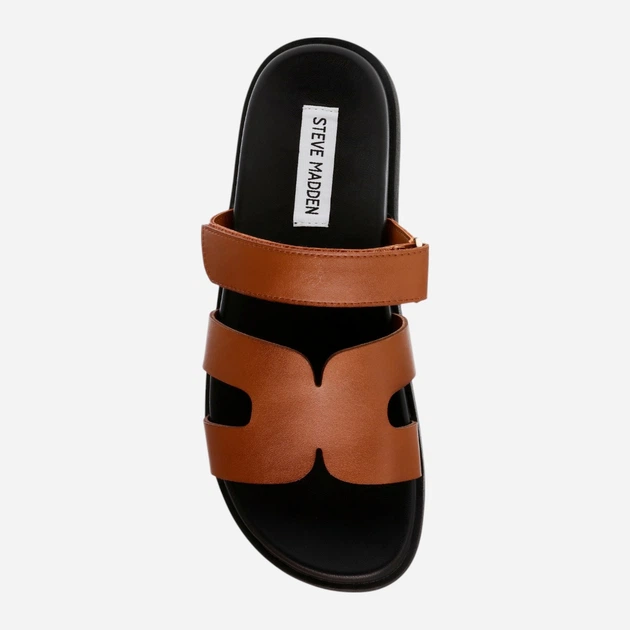 Жіночі шльопанці Steve Madden Missile SM11003028-21U 39 24.6 см Коричневі (8720857365917) - зображення 6
