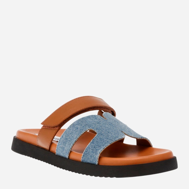 Жіночі шльопанці Steve Madden Missile SM11003028-467 39 24.6 см Денім (8720857366006) - зображення 2