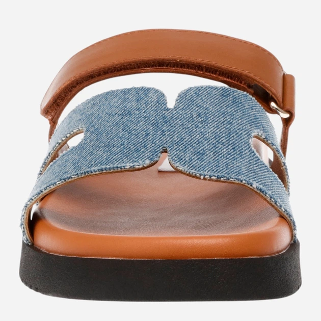 Жіночі шльопанці Steve Madden Missile SM11003028-467 38 23.8 см Денім (8720857365993) - зображення 3