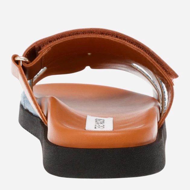 Жіночі шльопанці Steve Madden Missile SM11003028-467 38 23.8 см Денім (8720857365993) - зображення 4