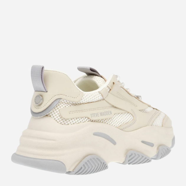 Жіночі снікери Steve Madden Possession-E SM19000033-BBO 36 22.2 см Бежеві (8720857126969) - зображення 3