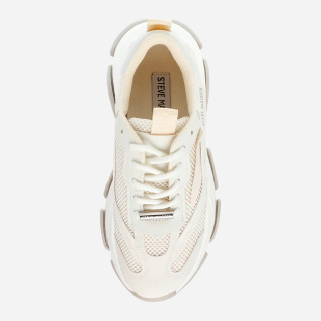 Жіночі снікери Steve Madden Possession-E SM19000033-OW1 36 22.2 см Світло-бежеві (8720857374131) - зображення 5