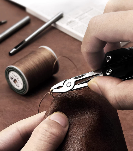 Мультитул NexTool Mini Sailor (Scissors Version) NE20237 10 в 1 складной мини инструмент универсальный карманный с ножницами ножом плоскогубцами отвертками EDC разборный для повседневного использования путешествий ремонта - изображение 8