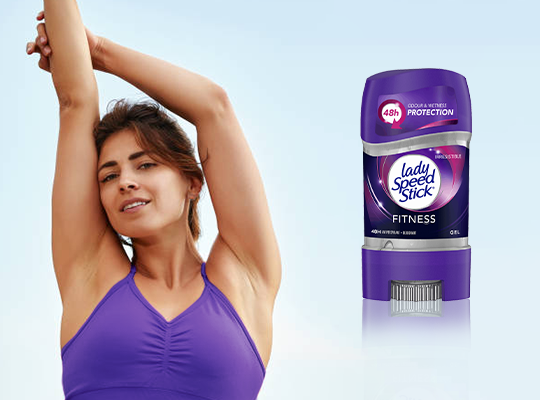 Антиперспирант-дезодорант женский Lady Speed Stick Fitness гелевый 65 мл - Фото 3 Антиперспирант-дезодорант женский Lady Speed Stick Fitness гелевый 65 мл - изображение 3