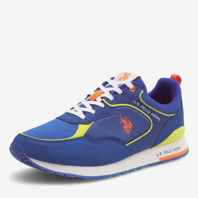 Мужские кроссовки U.S. Polo Assn TABRY007 41 27 см Синие с желтым (5905588417538) - Фото 2 Мужские кроссовки U.S. Polo Assn TABRY007 41 27 см Синие с желтым (5905588417538) - изображение 2