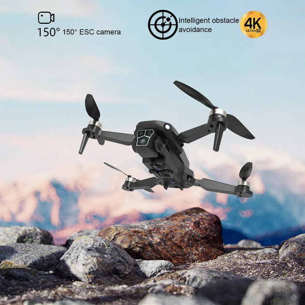 Квадрокоптер U2pros mini Drone міні дрон з 4K HD камерою ESC, FPV, до 150 м, до 15 хв. 1 акумулятор - зображення 6