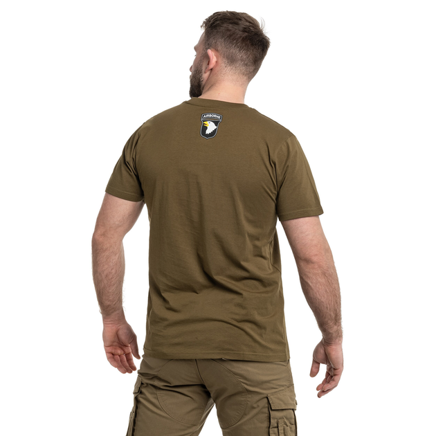 Футболка MIL-TEC армійська бавовняна Airborne ′101ST′ XL Olive (11052001-905-XL) - изображение 4
