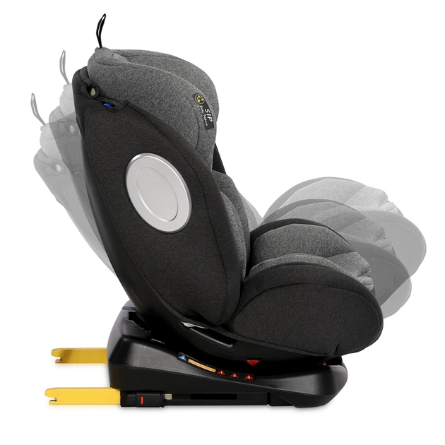 Безопасное детское автокресло-ребордер Lynx вращение на 360° Isofix 0-36 кг Black Graphite Lorelli Графитовый - Фото 3 Безопасное детское автокресло-ребордер Lynx вращение на 360° Isofix 0-36 кг Black Graphite Lorelli Графитовый - изображение 3