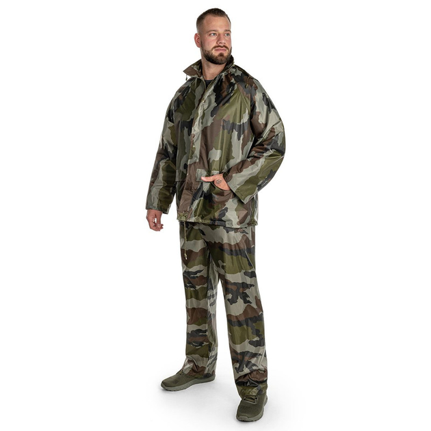 Костюм тактичний Mil-Tec непромокний Rainproof Set jacket pants XL CCE-Camo (10625024-905-XL) - зображення 1