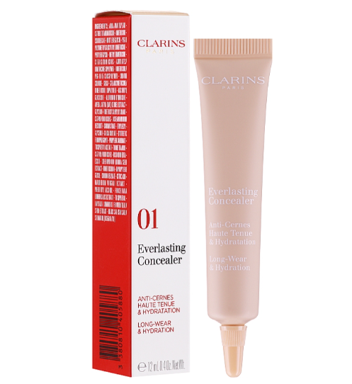 Консилер для Обличчя Clarins Everlasting Long Wearing Hydration Concealer 02.5 Medium 12 мл - Фото 4 Консилер для Обличчя Clarins Everlasting Long Wearing Hydration Concealer 02.5 Medium 12 мл - зображення 4