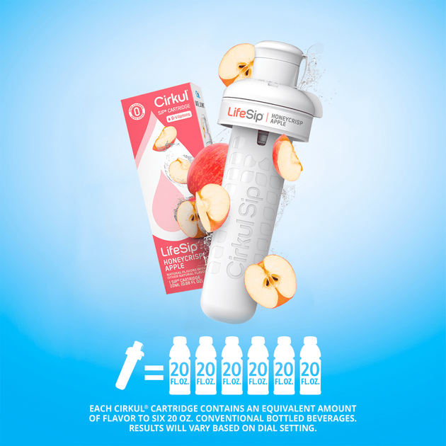 Картридж Cirkul зі Смаком Яблуко та Мед 1 шт LifeSip Honeycrisp Apple Flavor Cartridge Cirkul 41075-3 - зображення 3