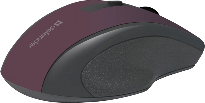 Миша Defender Accura MM-665 Wireless Red (52668) - зображення 3