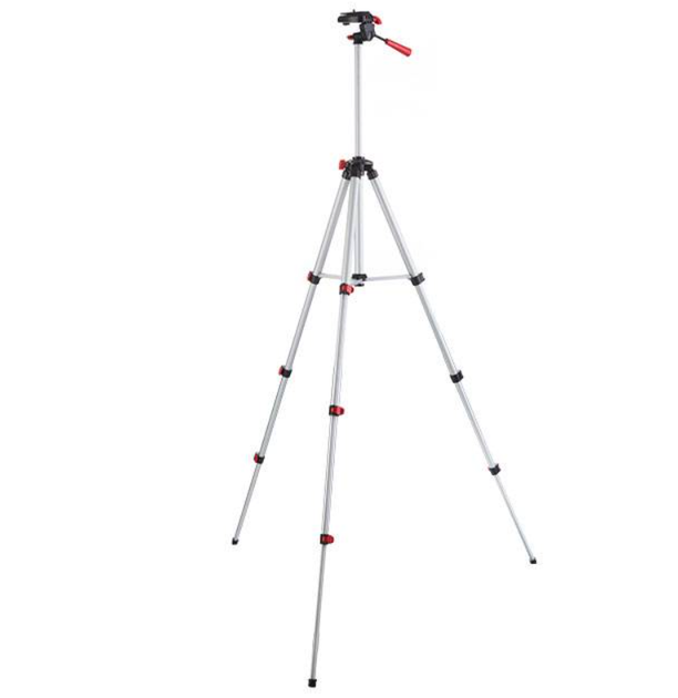 Штатив для лазерного уровня Intertool 0.4 x 1.3 м (MT-3053) элевационная головка - изображение 2