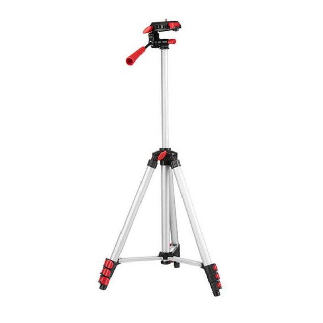 Штатив для лазерного уровня Intertool 0.4 x 1.3 м (MT-3053) элевационная головка - изображение 6