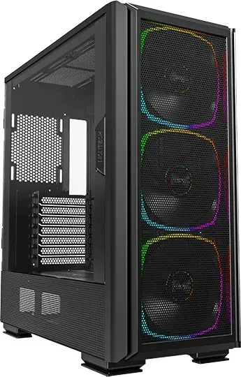 Корпус Full-Tower без БЖ Montech Sky Two GX Black (Radiator 360мм front/top, 3x140мм ARGB) - Фото 1 Корпус Full-Tower без БЖ Montech Sky Two GX Black (Radiator 360мм front/top, 3x140мм ARGB) - изображение 1