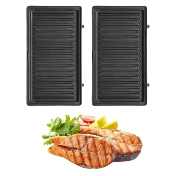 Вафельница 4в1 Zepline 2200W ZP-801 Мультимейкер со сменными панелями для сэндвичей вафель гриль орешница - изображение 5