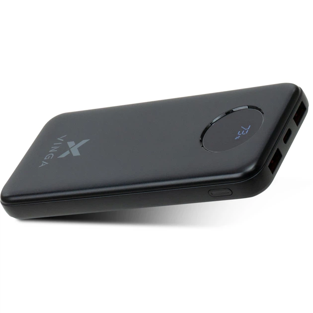 Батарея универсальная Vinga 10000 mAh 22.5W Display Black (VPBB1022) (817545624) - изображение 8