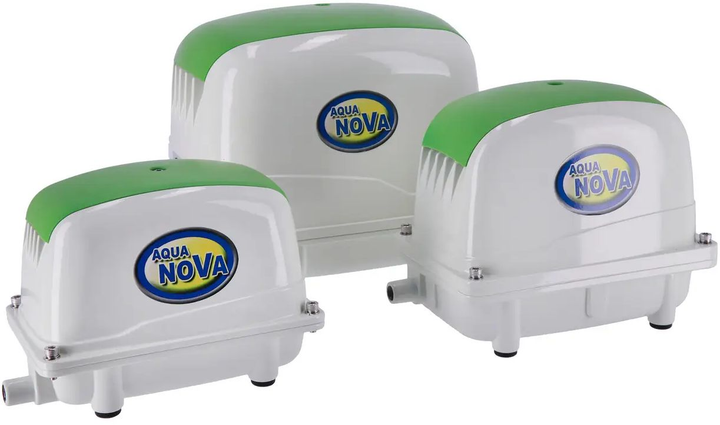 Компрессор мембранный AquaNova NAP-100 65W 100 л/м 220V аэратор для пруда УЗВ септика - изображение 2